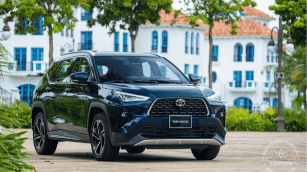 Khám phá các dòng xe Toyota 5 chỗ đáng mua nhất năm 2025 5 Toyota Yaris Cross 2025, SUV Toyota 5 chỗ hạng B năng động và hiện đại.